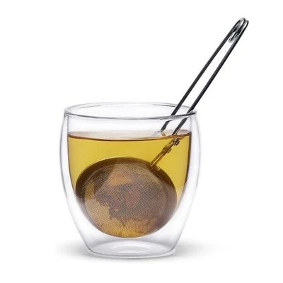 304 Nerjaveèi asye Sezon boul Te ​​Pot Soup Hot Pot Epis Filtè Kreyatif Tea Leak Kitchen Gadgets