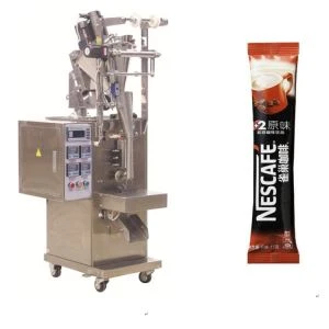 Kafe / Tea / lwil oliv / sik / krèm likid Powder Granule baryè Lane bwa anbalaj machin