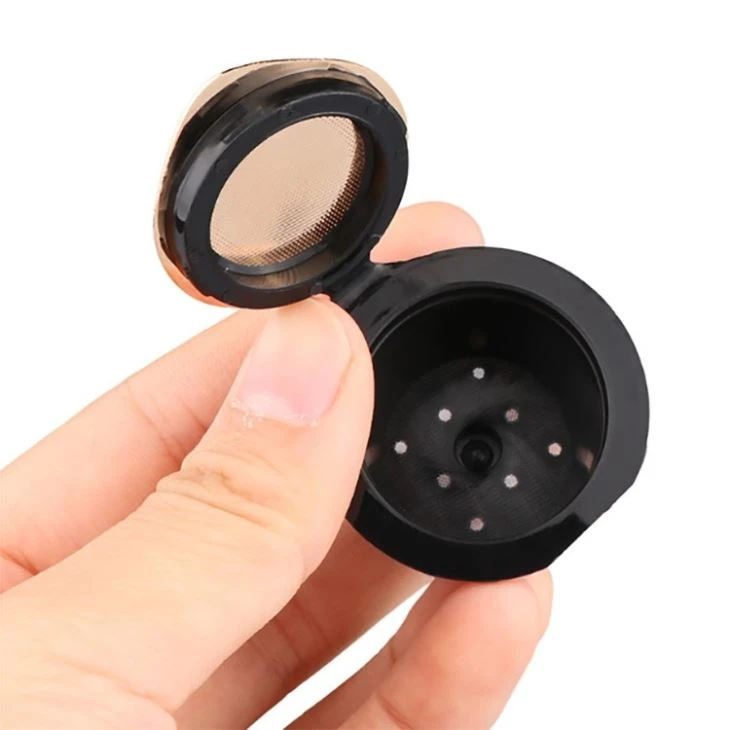24K Gold Refillable Coffee Capsules Stainless Steel Reusable Capsule Coffee Filter With 1Pcs Coffee Spoon For Nespresso