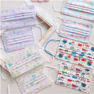 Desen anime Anime Unisex Bouch Mask mask mask Windproof Deyò Mascarilla granmoun ak mask mask